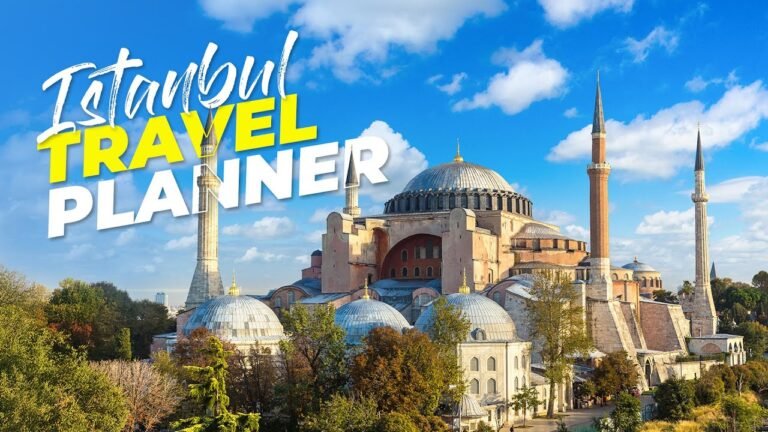 ISTANBUL Turkey Travel Itinerary